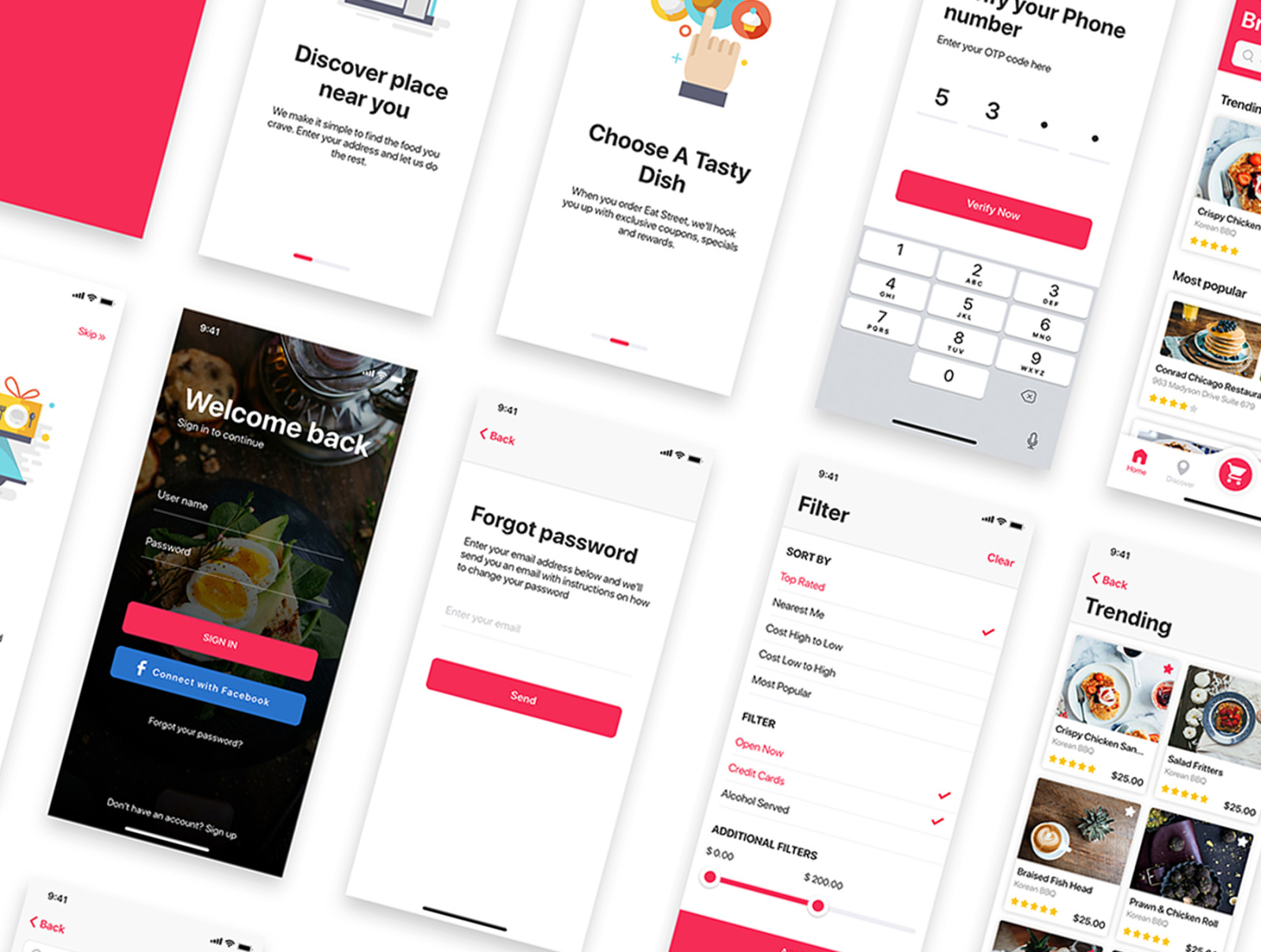 Foody - Food App UI Kit