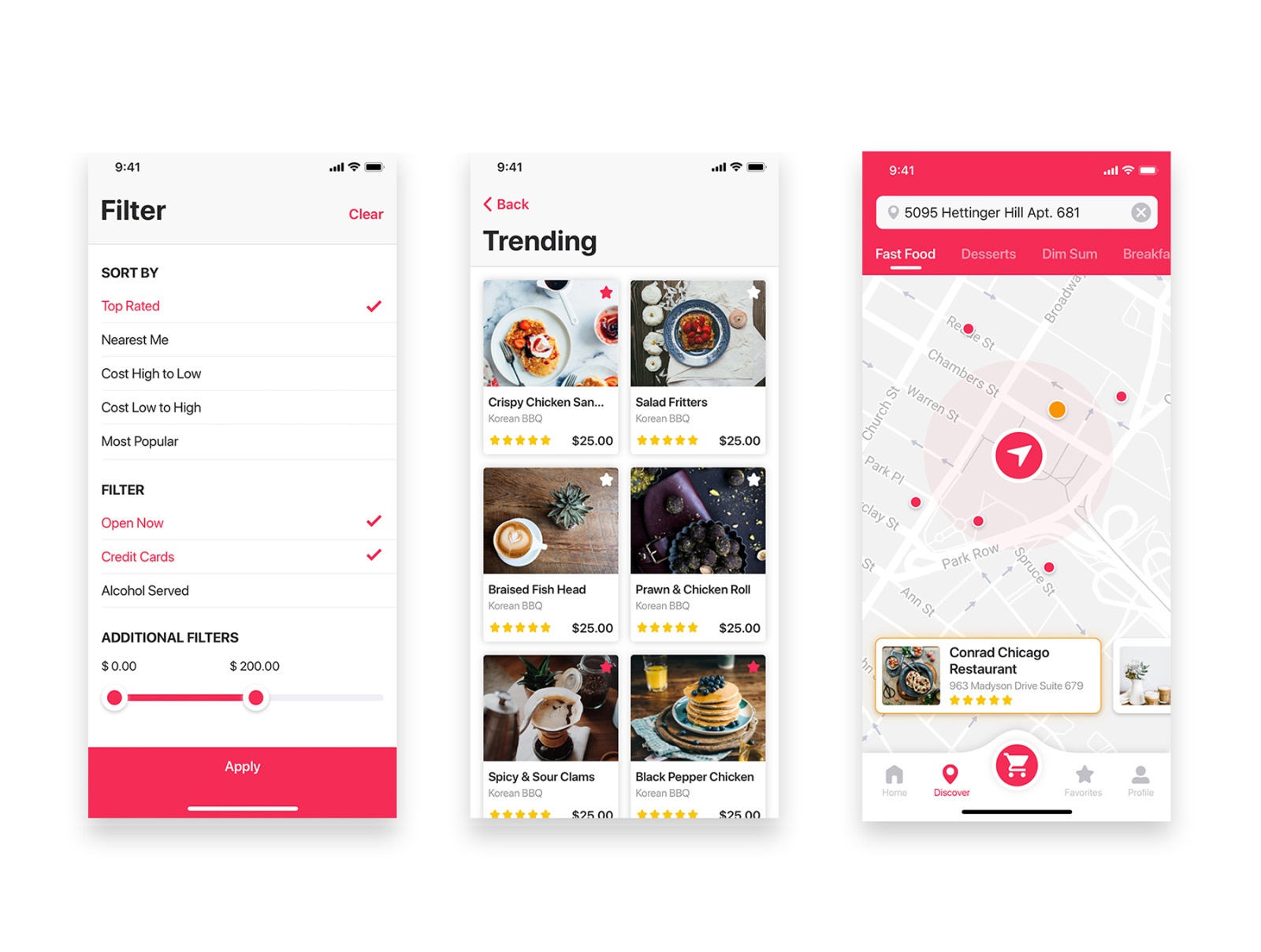 Foody - Food App UI Kit