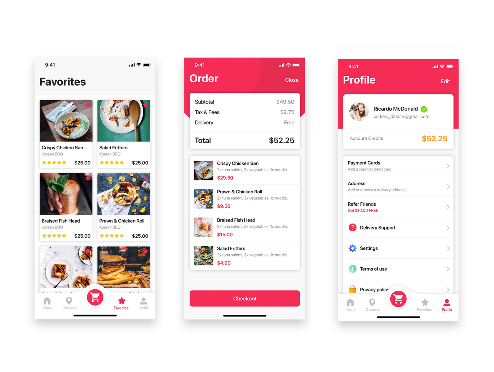 Foody - Food App UI Kit