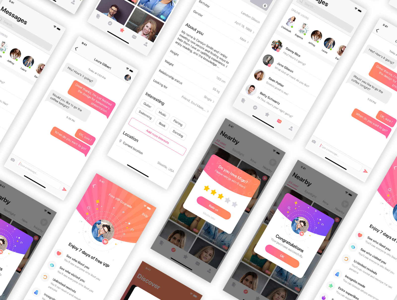 MIGO Dating UI Kit MIGO Dating UI Kit