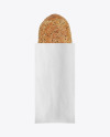 Kraft Bag With Bread Mockup