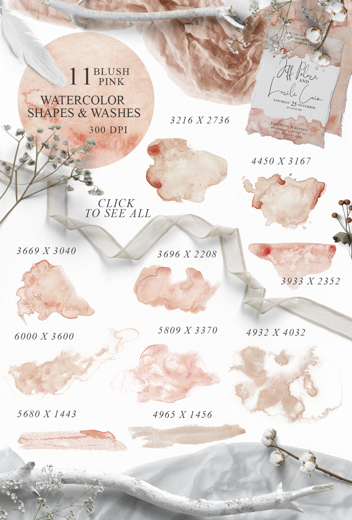 Elegant Watercolor Backgrounds