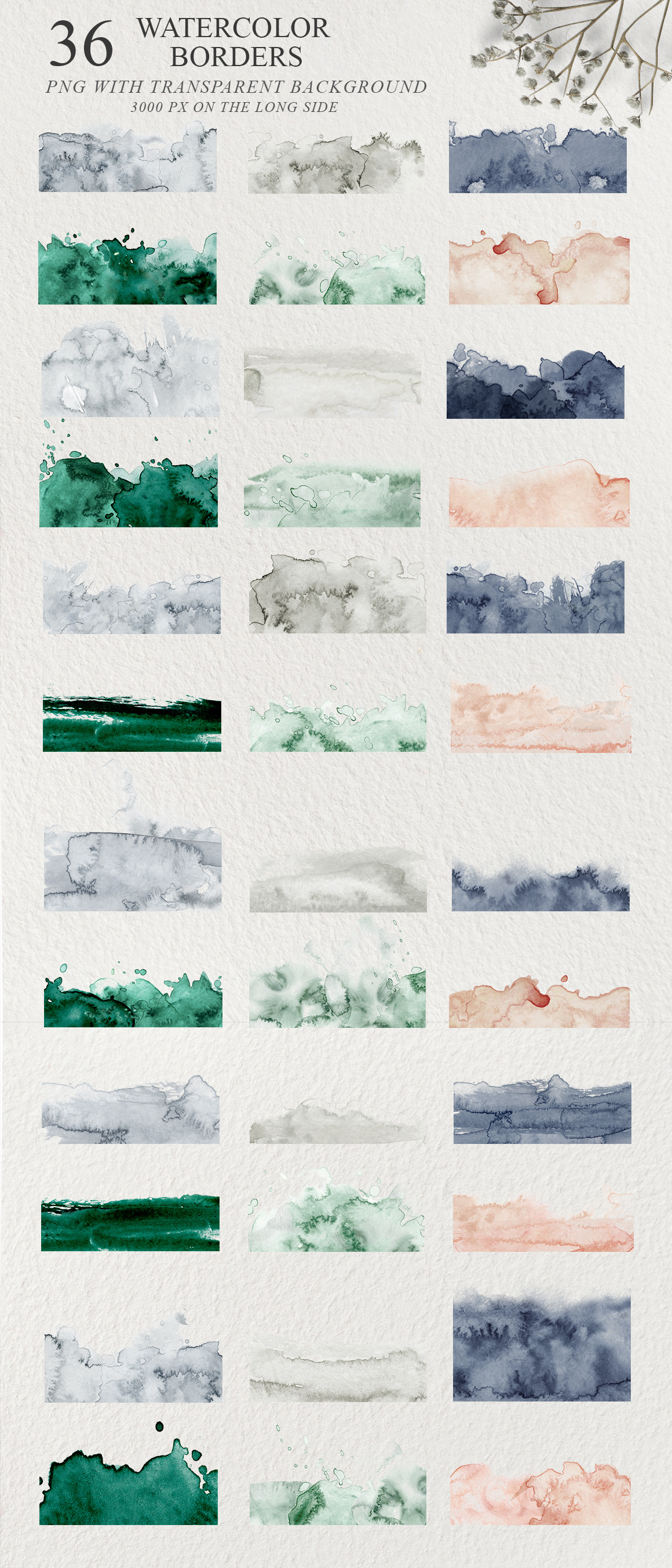 Elegant Watercolor Backgrounds