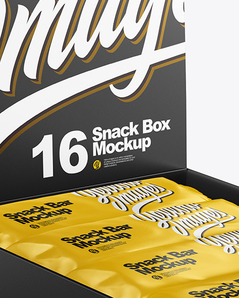 Snack Box Mockup