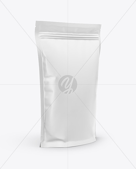 Matte Stand Up Pouch Mockup