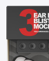 Ear Plugs Blister Pack Mockup