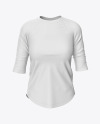 Women's Raglan T-Shirt Mockup