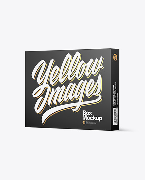 Paper Box Mockup - Software box mockup