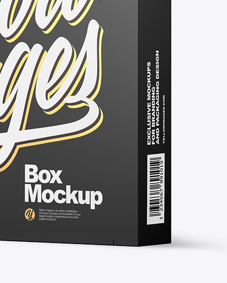 Paper Box Mockup
