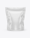 Glossy Stand Up Pouch Bag Mockup