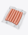 6 Sausages Pack Mockup - Half Side View