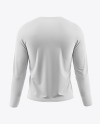 Men's Long Sleeve T-Shirt Mockup