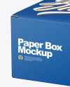 Paper Box Mockup