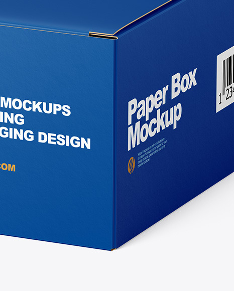 Paper Box Mockup