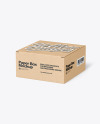 Kraft Paper Box Mockup Kraft Paper Box Mockup