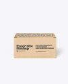 Kraft Paper Box Mockup