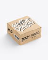 Kraft Paper Box Mockup