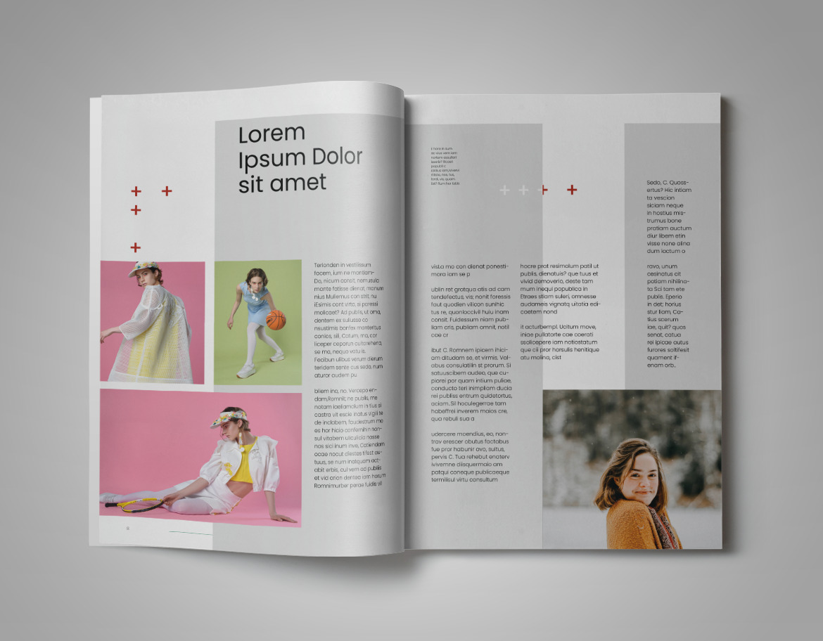 Girle | Magazine Template