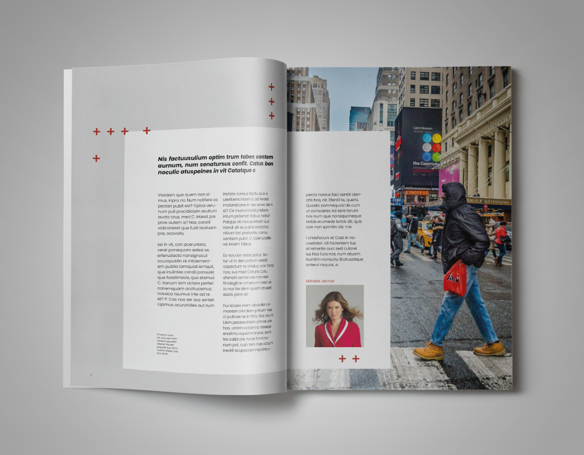 Girle | Magazine Template