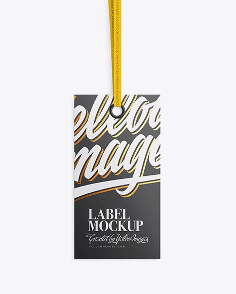 Matte Label Mockup