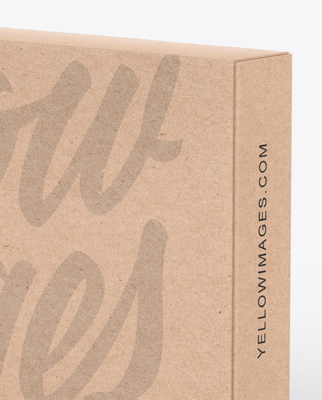 Kraft Box Mockup