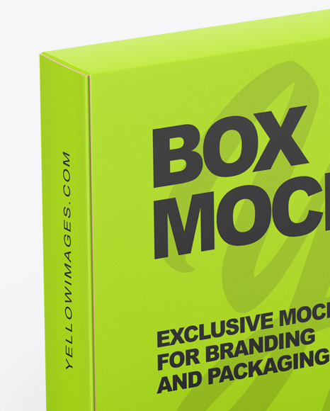 Paper Box Mockup