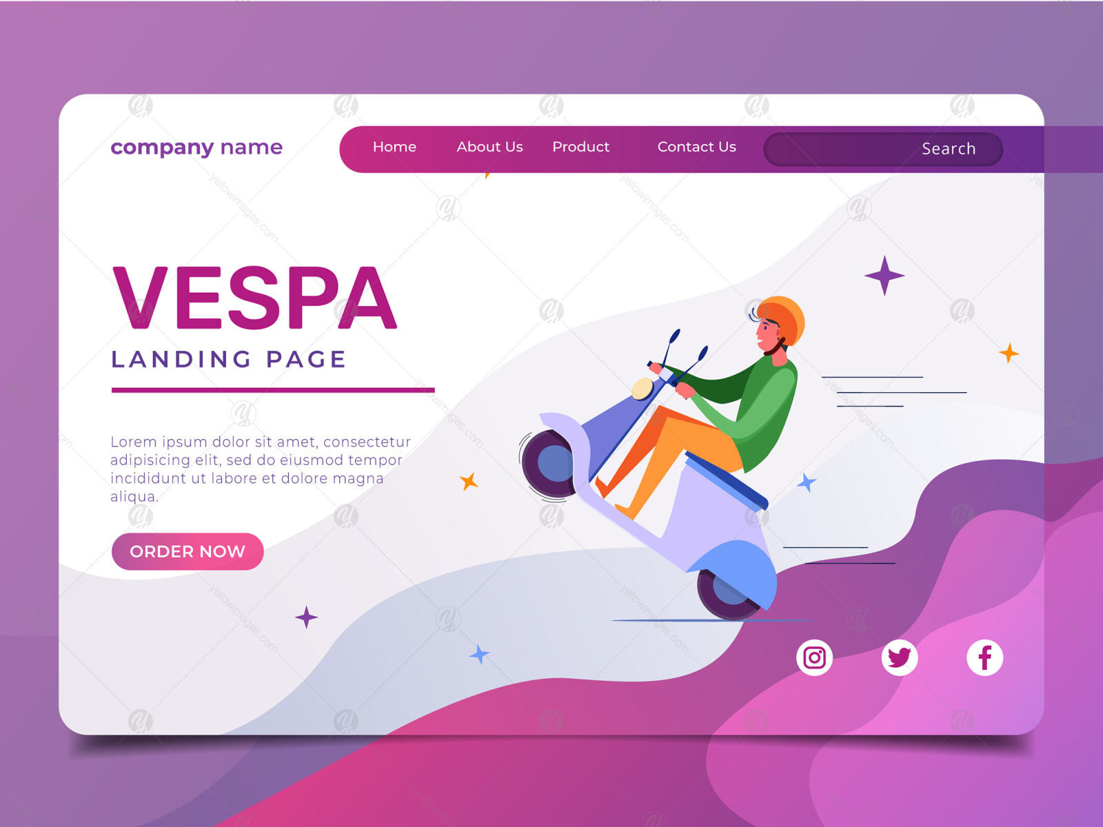 Website Illustration set - Landing Page Website Illustration set - Landing Page