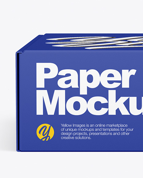 Paper Box Mockup