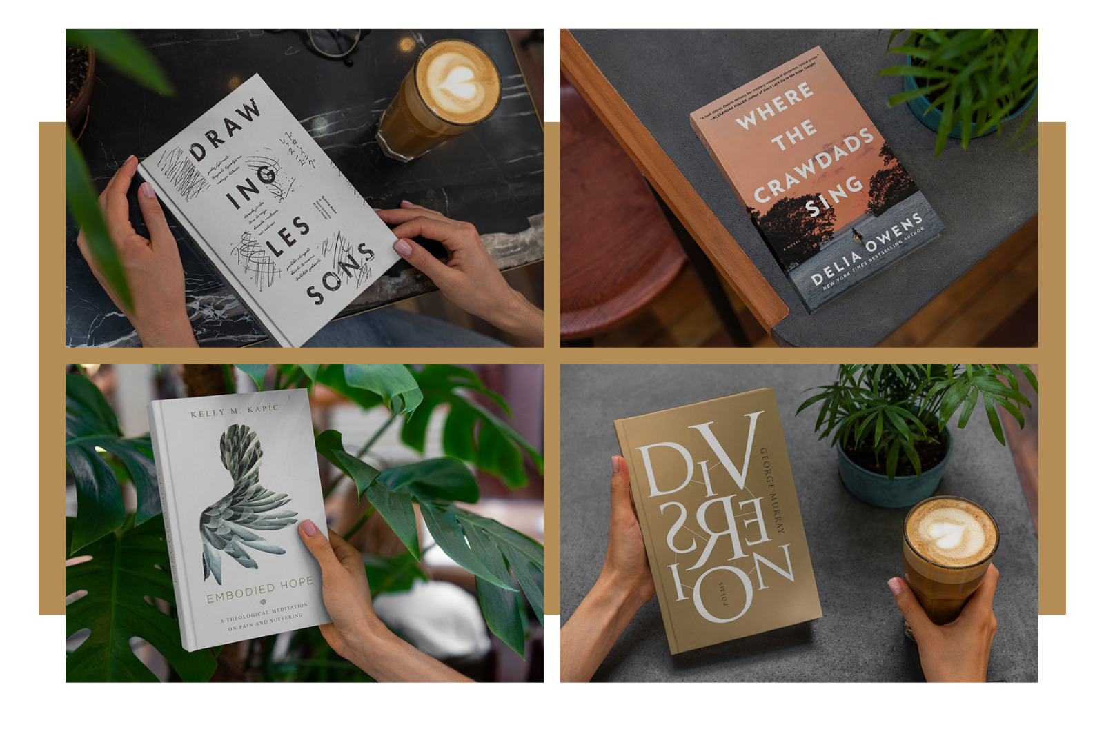 Book Hardcover Lifestyle Mockup