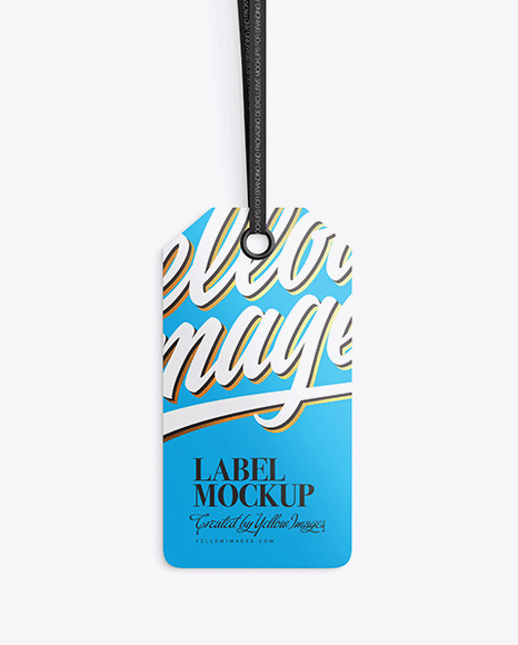 Glossy Label Mockup