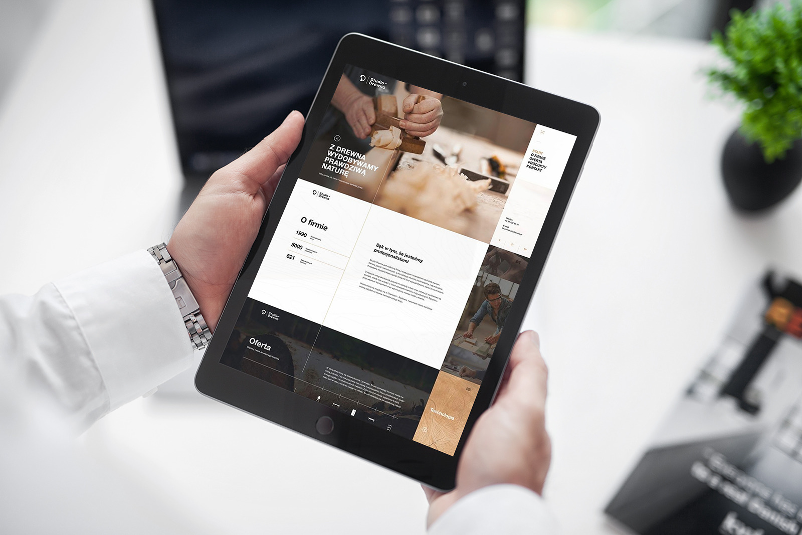 New iPad Responsive Mockup