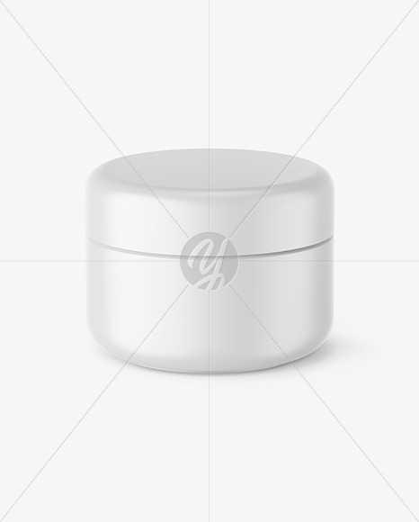 Matte Plastic Jar Mockup