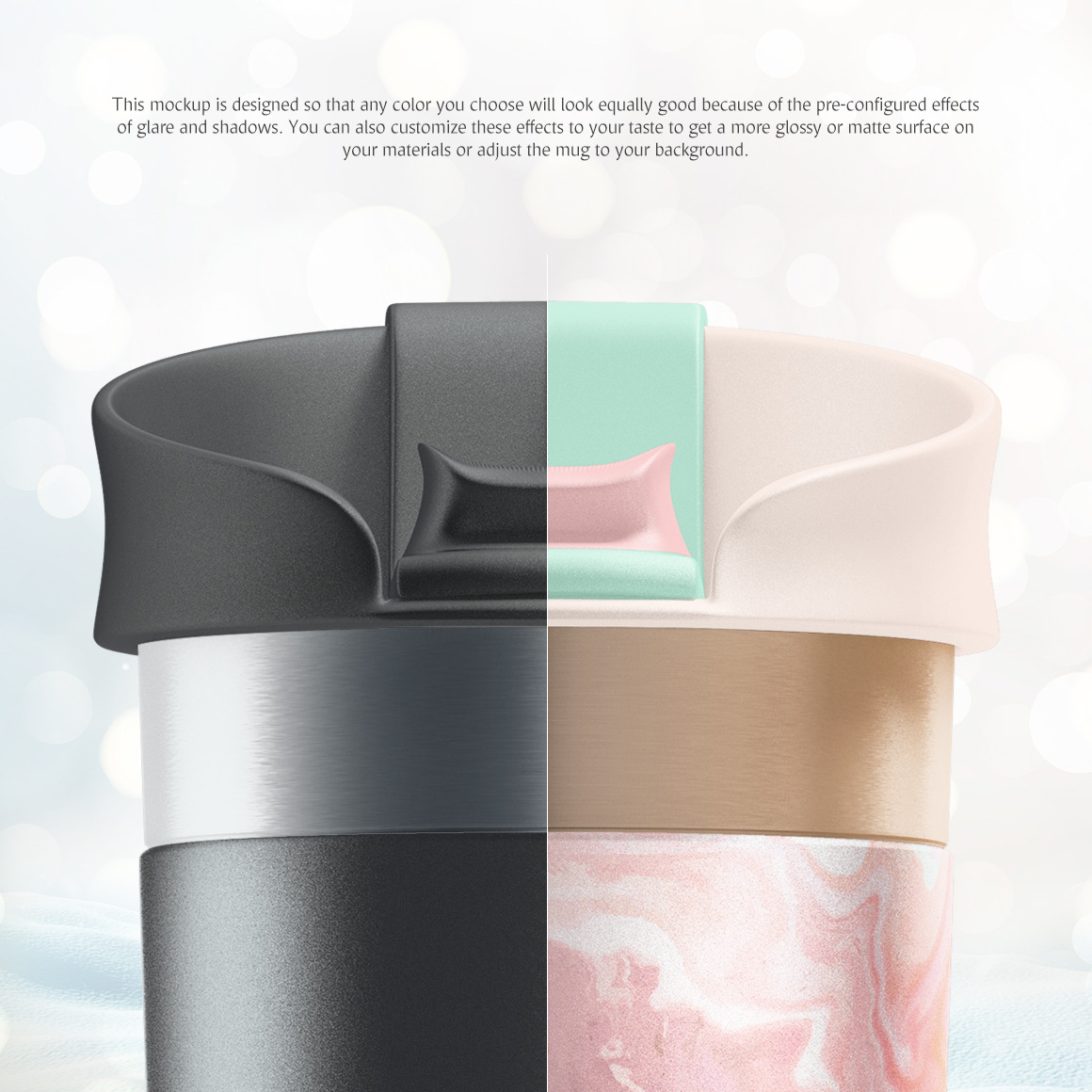 Travel Mug Mockup