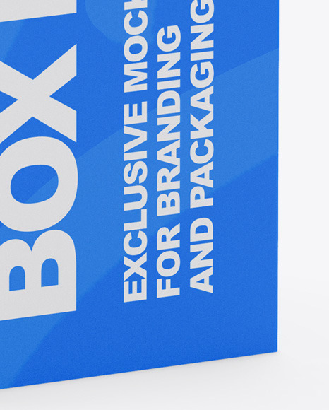 Paper Box Mockup