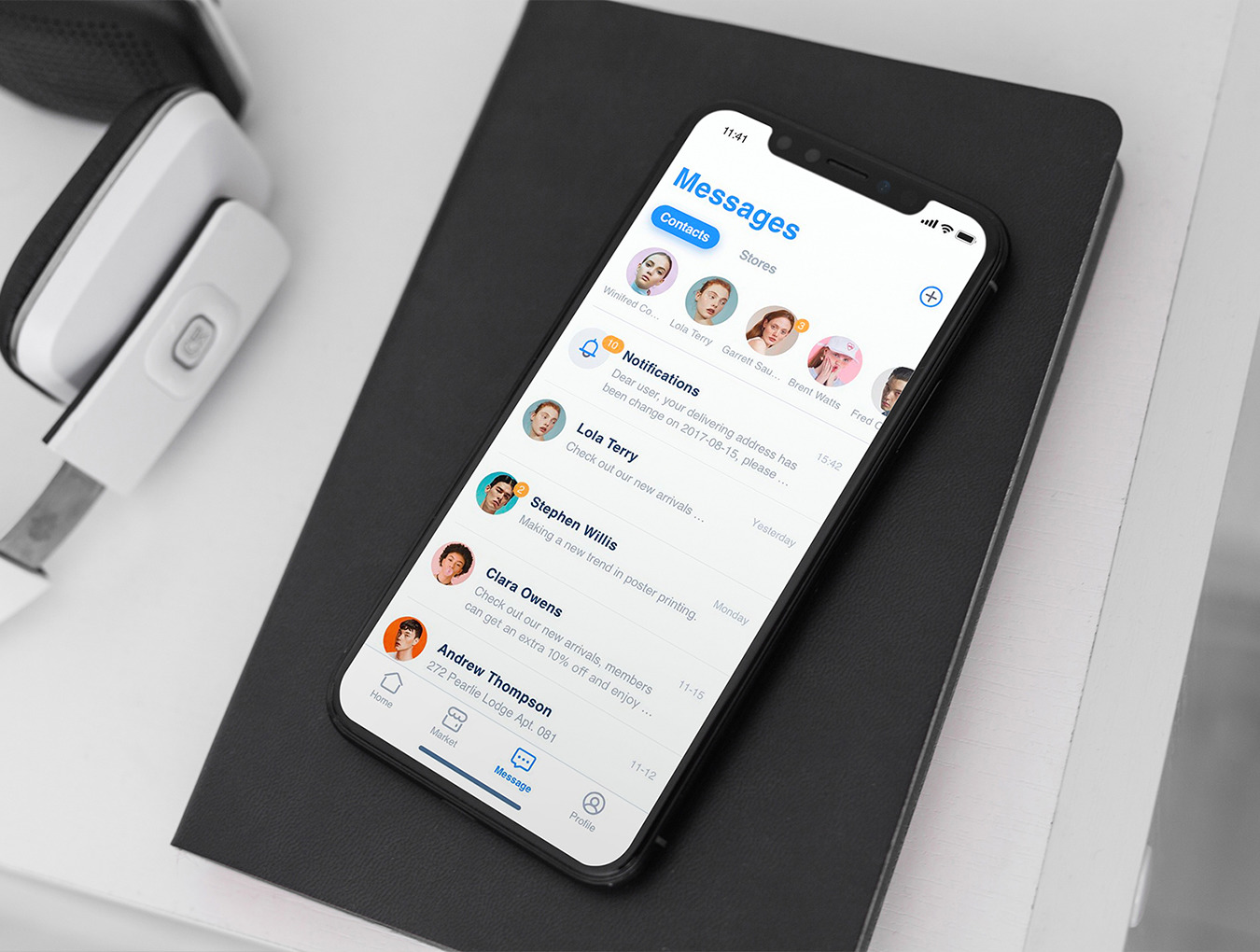 iPhone X Mockup&#039;s