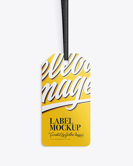 Glossy Label Mockup