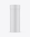 Matte Paper Tube Mockup