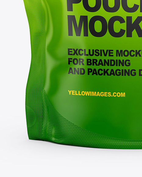 Matte Stand Up Pouch Bag Mockup