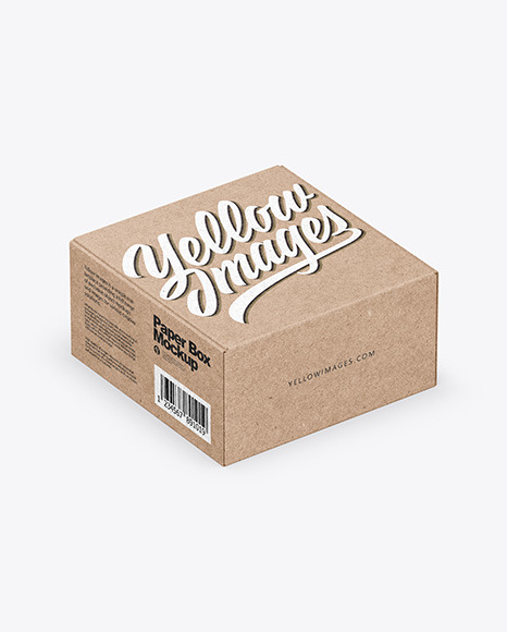 Kraft Box Mockup