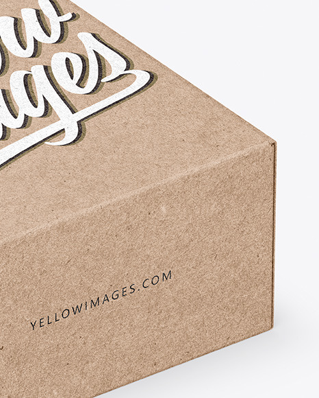 Kraft Box Mockup