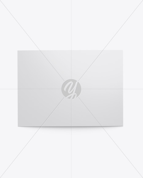 Matte A5 Postcard Mockup