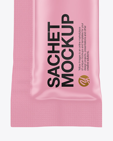 Matte Sachet Mockup