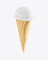 Ice Cream Cone Mockup