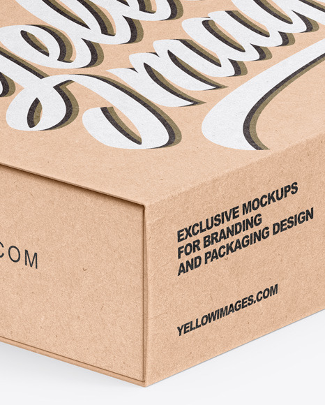 Kraft Box Mockup