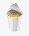 Glossy Noodle Cup Mockup