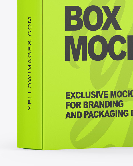 Paper Box Mockup