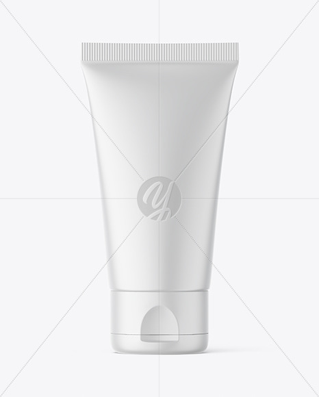 Matte Plastic Tube Mockup