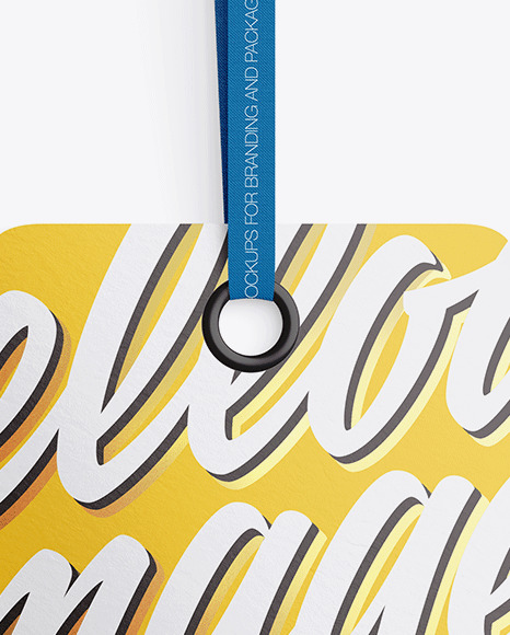 Textured Label Mockup