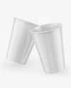 Glossy Coffee Cup Mockup