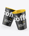 Glossy Coffee Cup Mockup